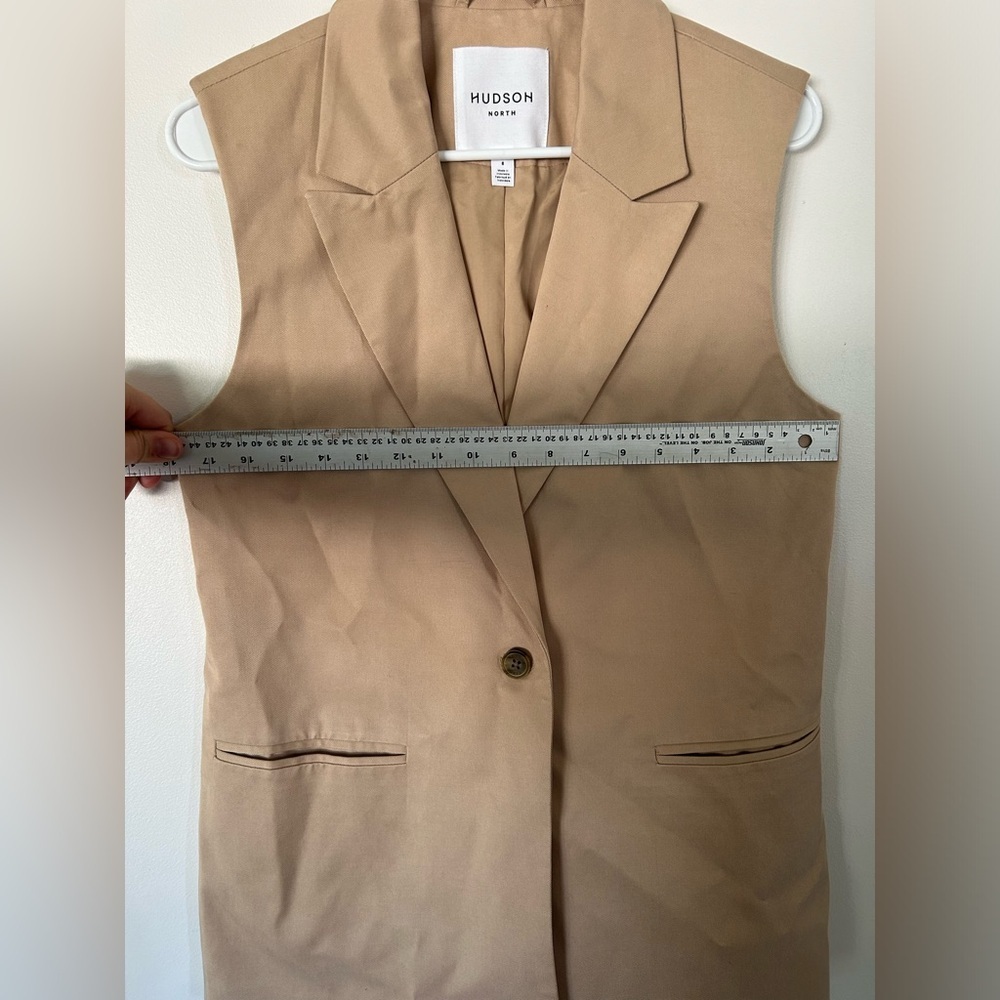 Hudson North Sleeveless Blazer - Picture 6 of 9